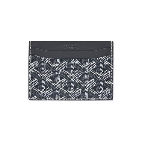 goyard card grey|goyard card wallet price.